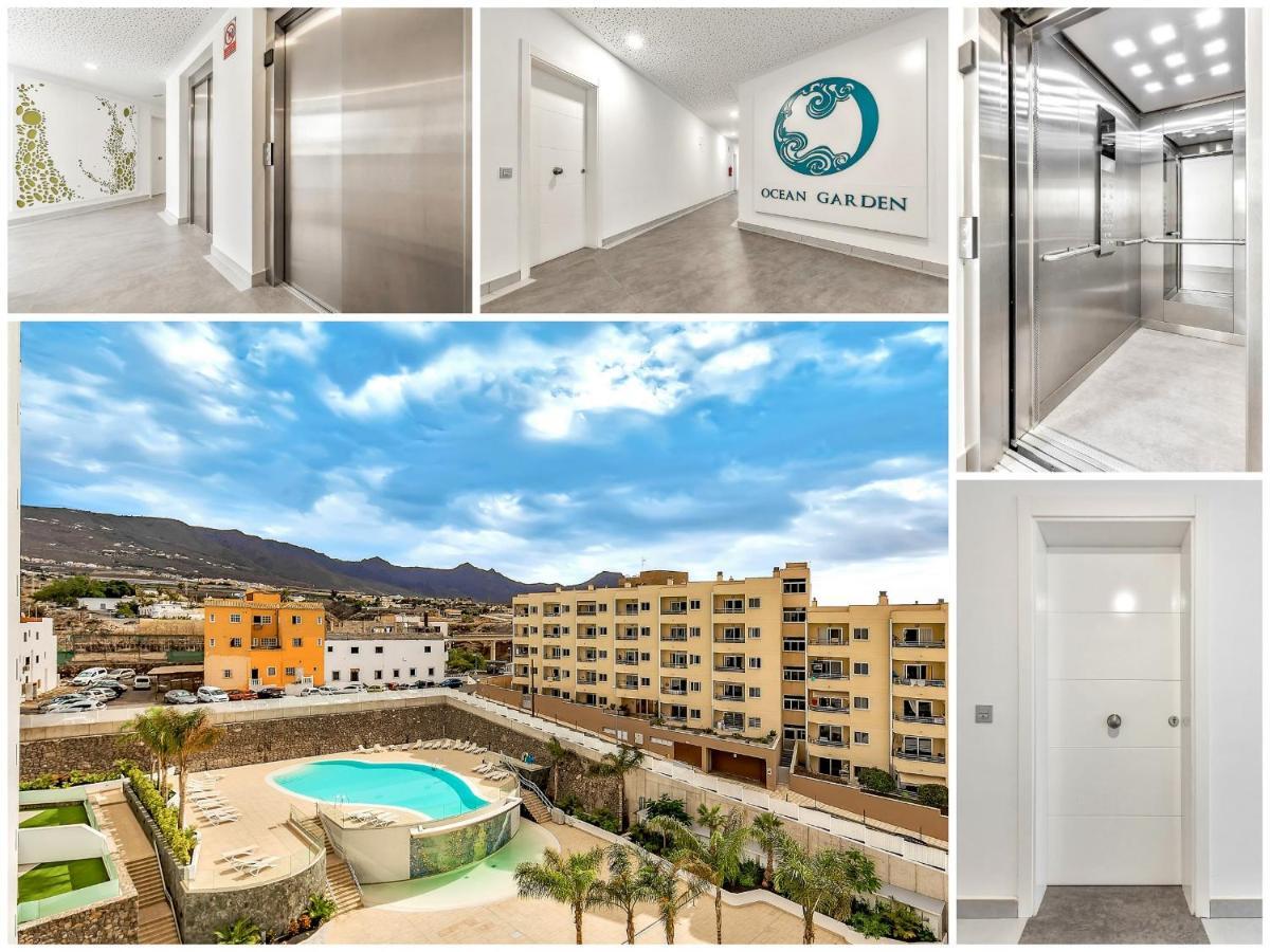 Ocean Garden Apartment With Seaview. Costa Adeje  Eksteriør billede